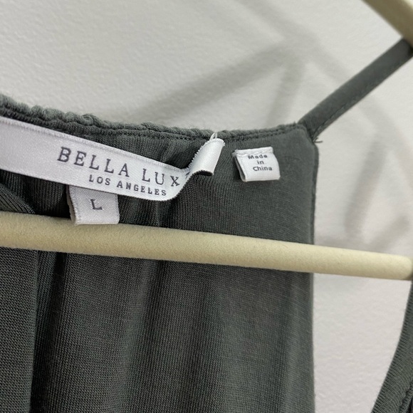 Green Bella Luxx Dress with Tie - Picture 2 of 6